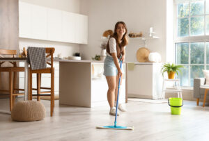 The-Maids-Seattle - Cleaning The Floors